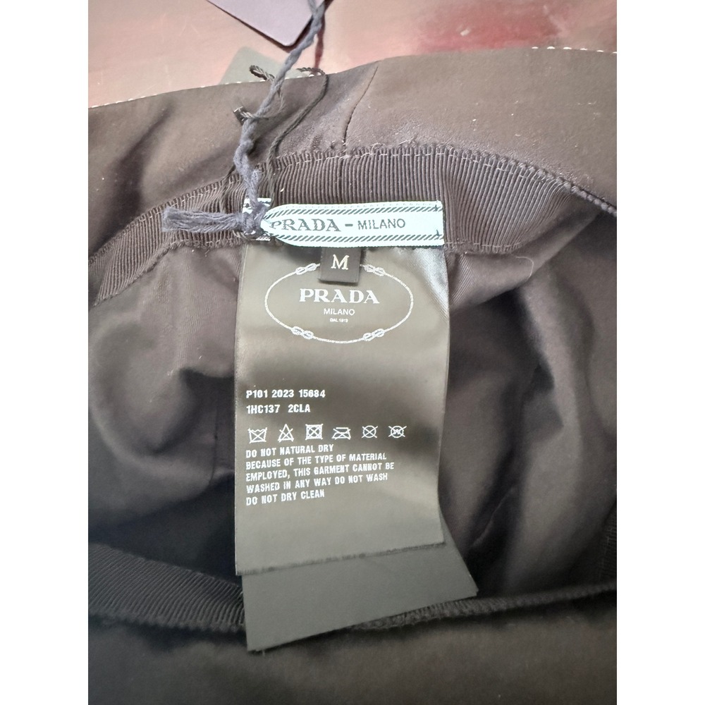 Prada 1HC137 crystal-embellished satin bucket hat - Picture 8 of 9